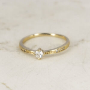 ANILLO LEO CIRCON X 3 CIRCONES