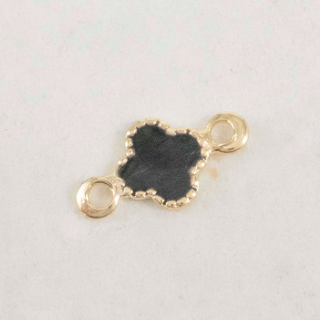 HERRAJE VAN CLEEF NEGRO MINI 6mm X 5mm