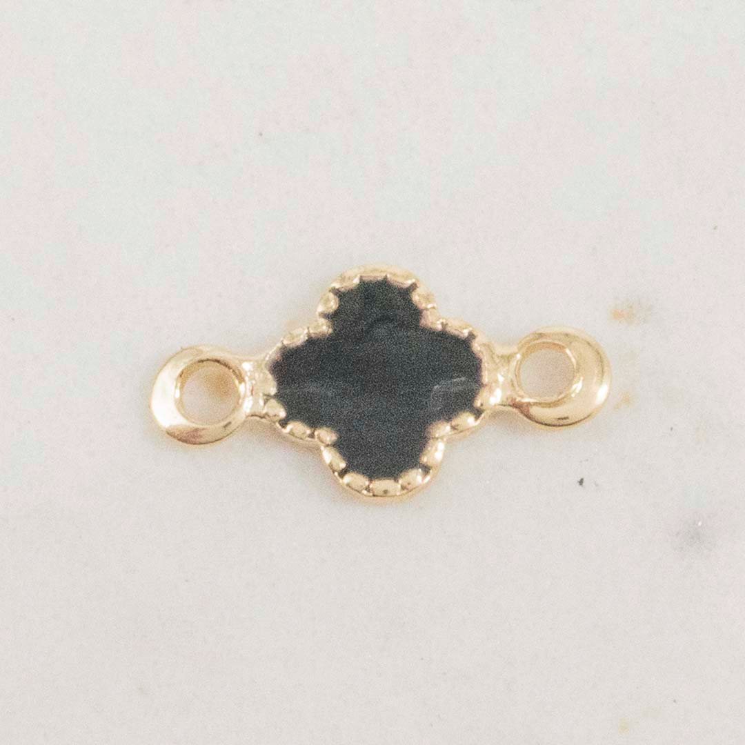 HERRAJE VAN CLEEF NEGRO MINI 6mm X 5mm