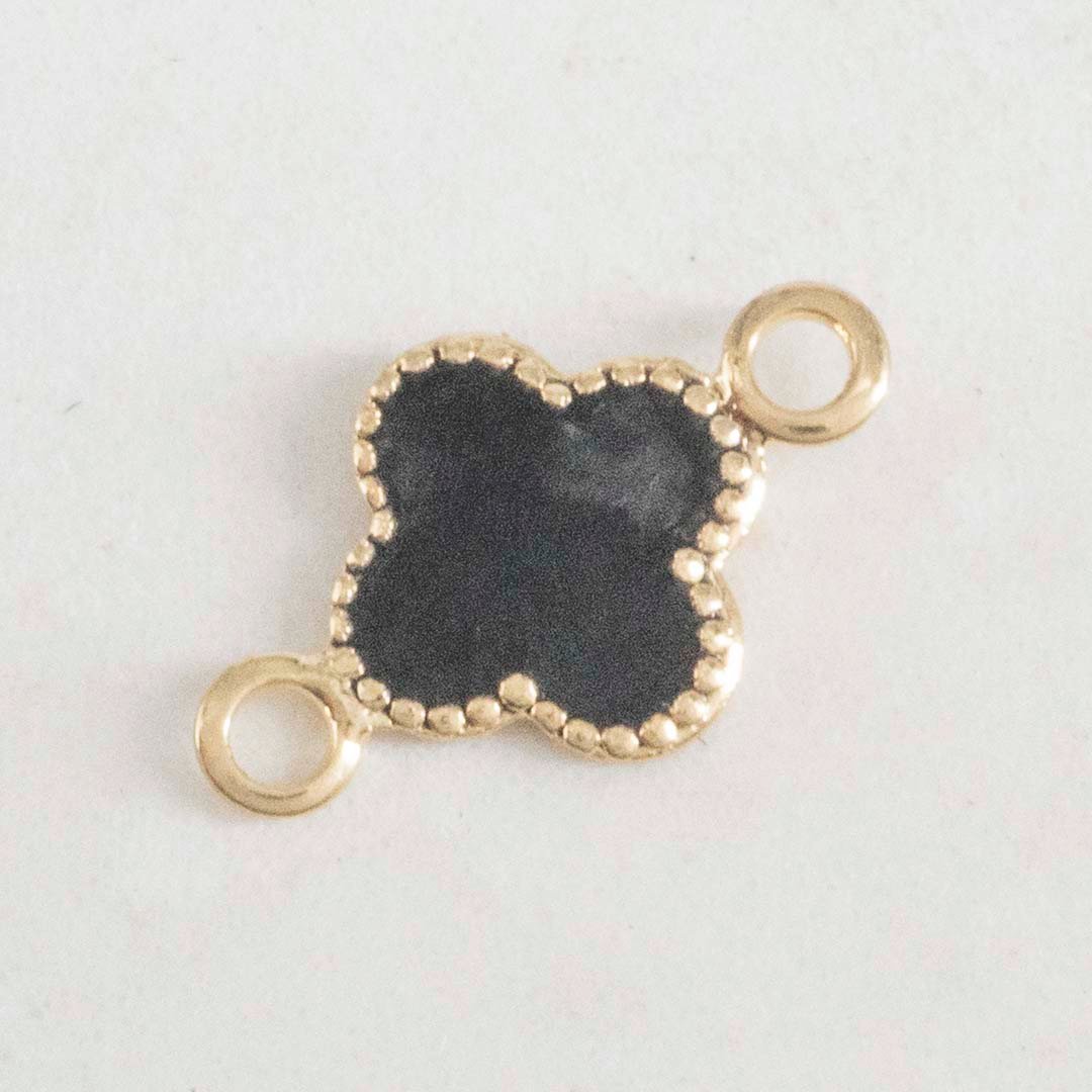 HERRAJE VAN CLEEF NEGRO PEQUEÑO 8mm X 8mm