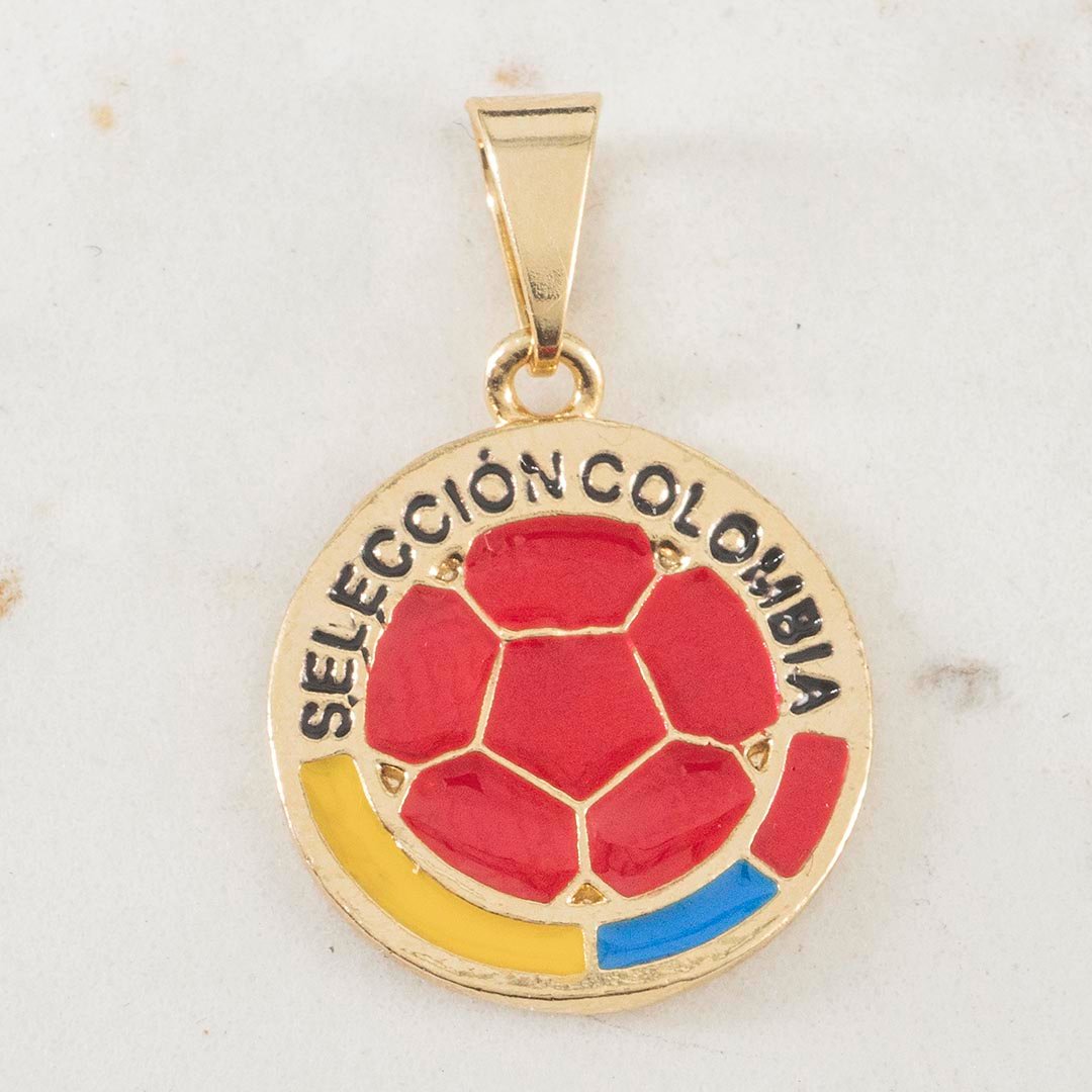 DIJE SELECCIÓN COLOMBIA COLORES 14.5mm