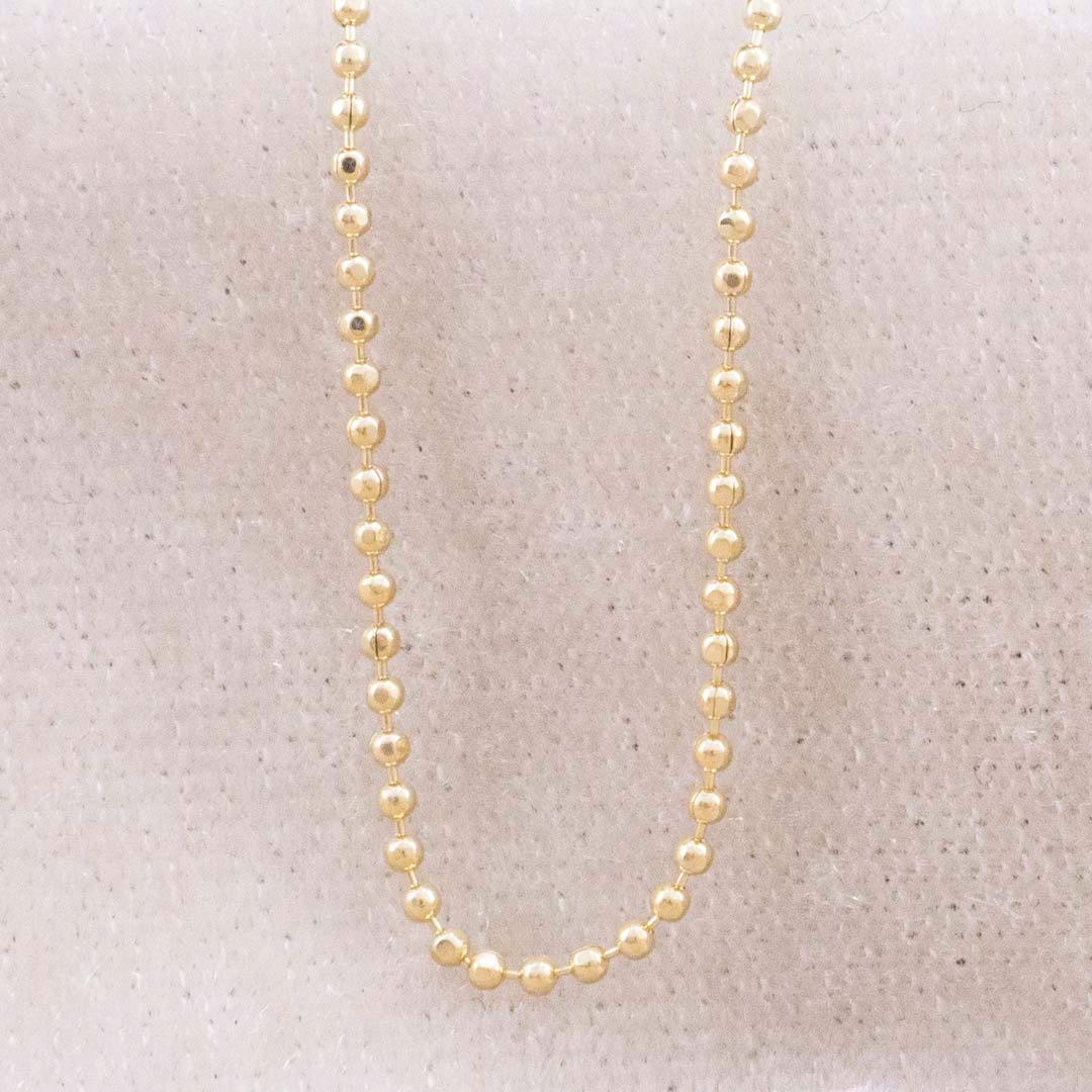 CADENA MILITAR DIAMANTADA 1mm - 40cm