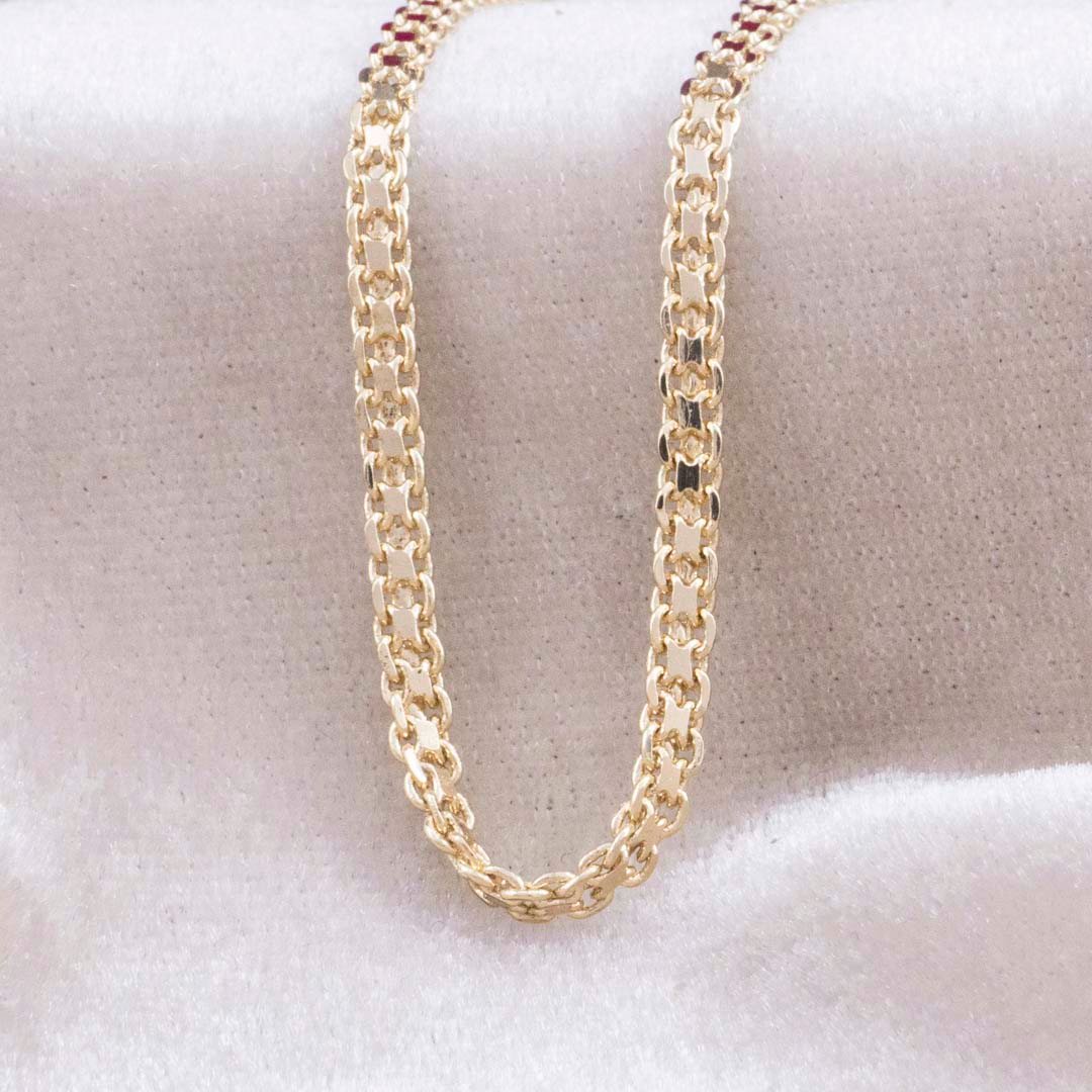 CADENA TEJIDO CHINO 3mm - 45cm