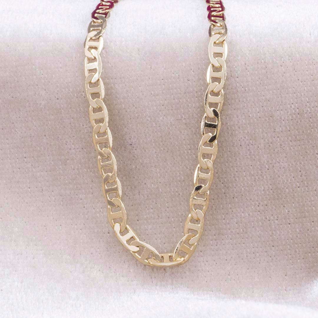 CADENA ESCALERA ESPEJO 3mm - 45cm