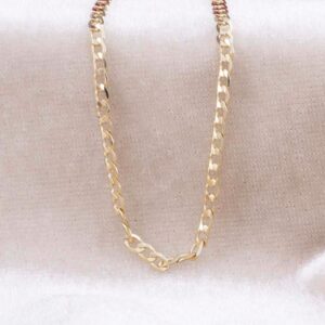 CADENA CUBANA PLANA 2.5mm - 45cm
