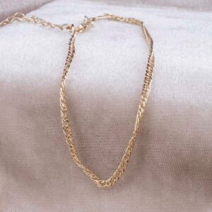 PULSERA CUBANA 2.5mm - 17cm + EXT