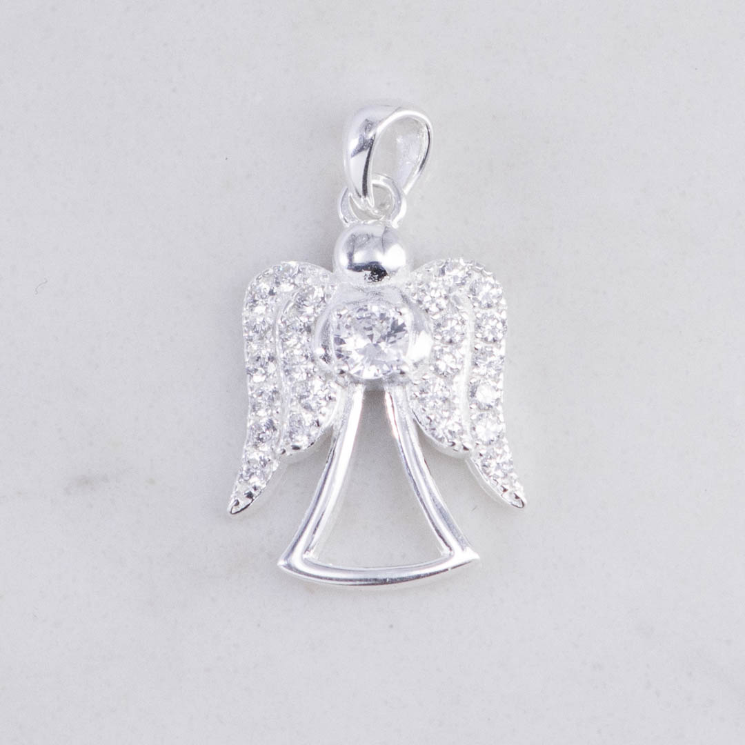 P27115 - DIJE ANGEL CIRCONES Y CRISTAL DIJE ANGEL CIRCONES Y CRISTAL