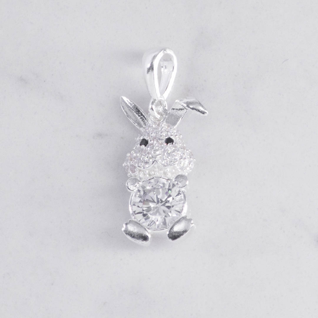 P28154 - DIJE CONEJO CRISTAL DIJE CONEJO CRISTAL