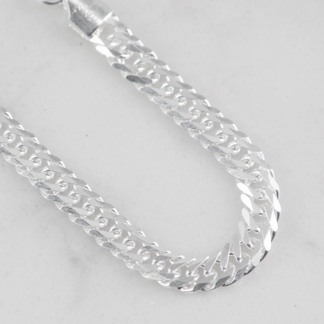 PULSERA CUBANA CONTINUA 4MM-19CM