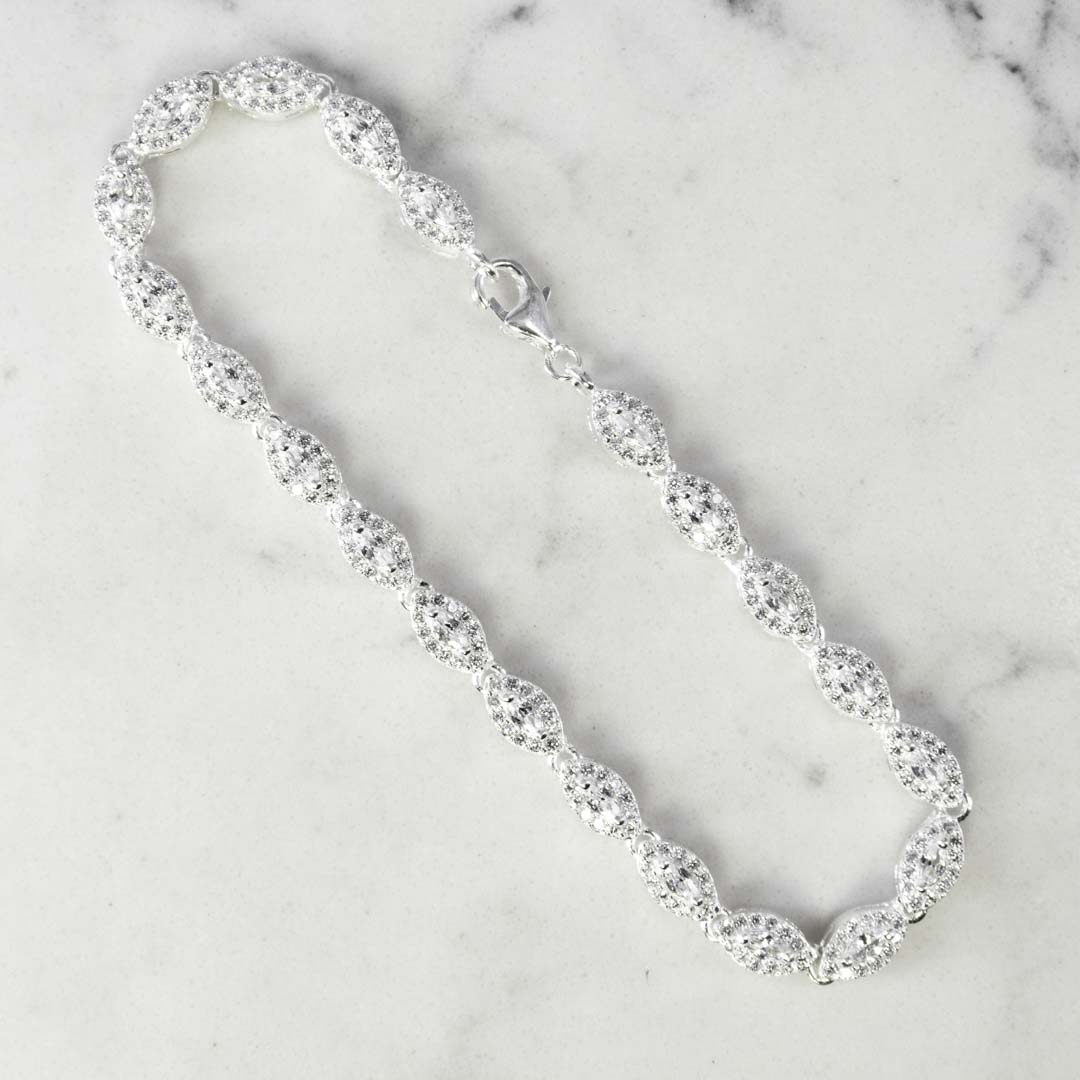 PULSERA MOSAICO 5MM-19CM