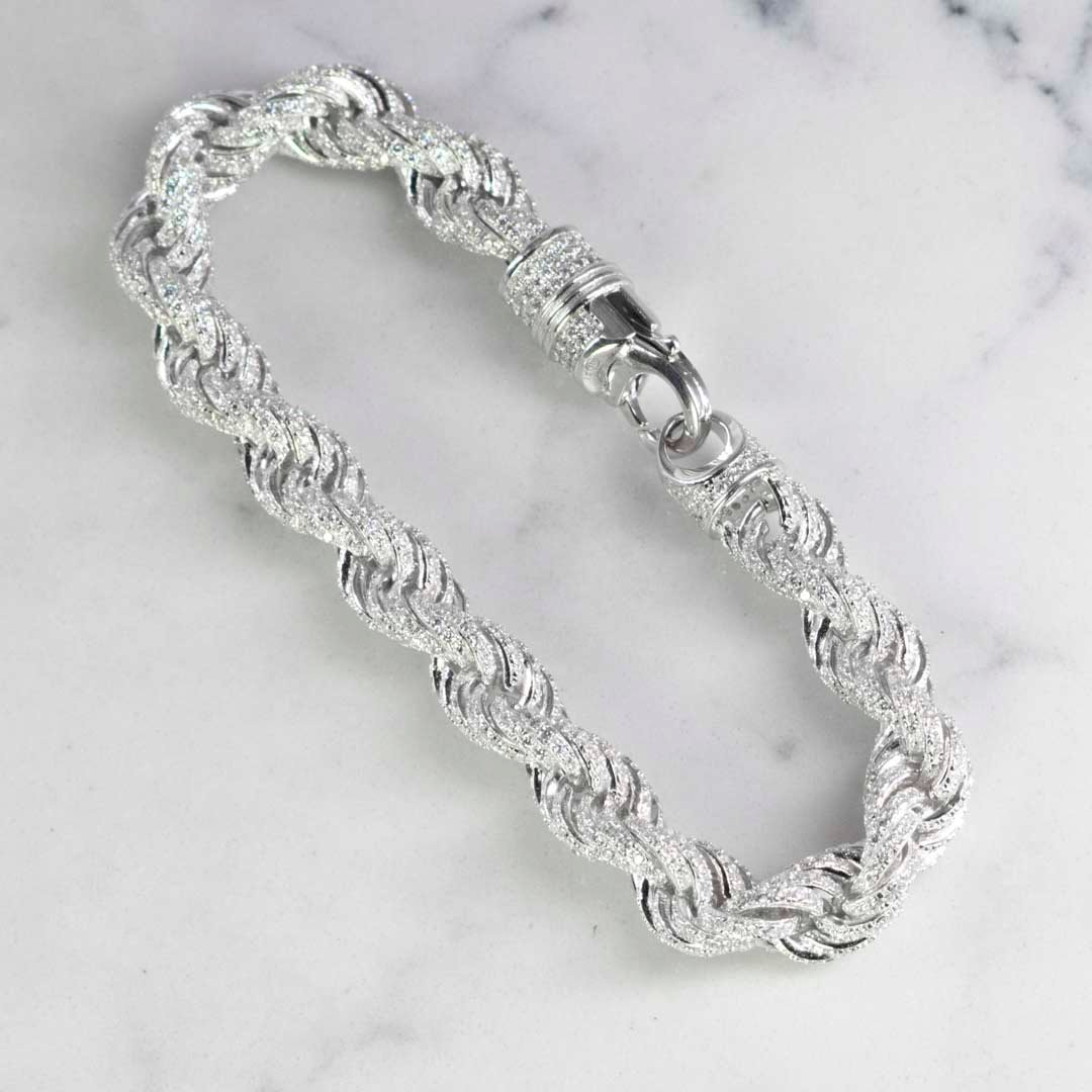 PULSERA LAZO CIRCONES 8MM-20CM