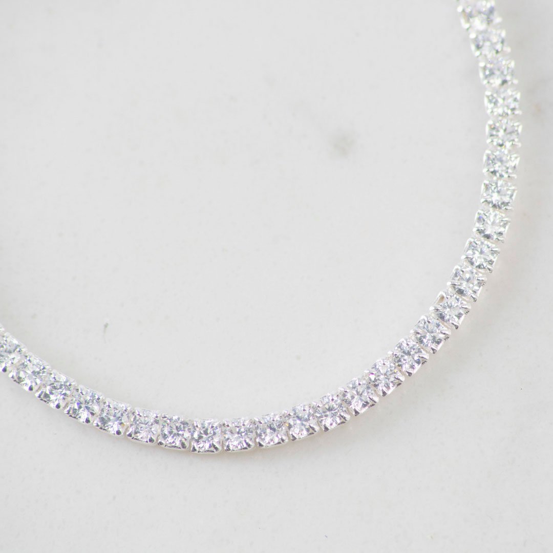 PULSERA TENNIS CIRCONES BS 2MM