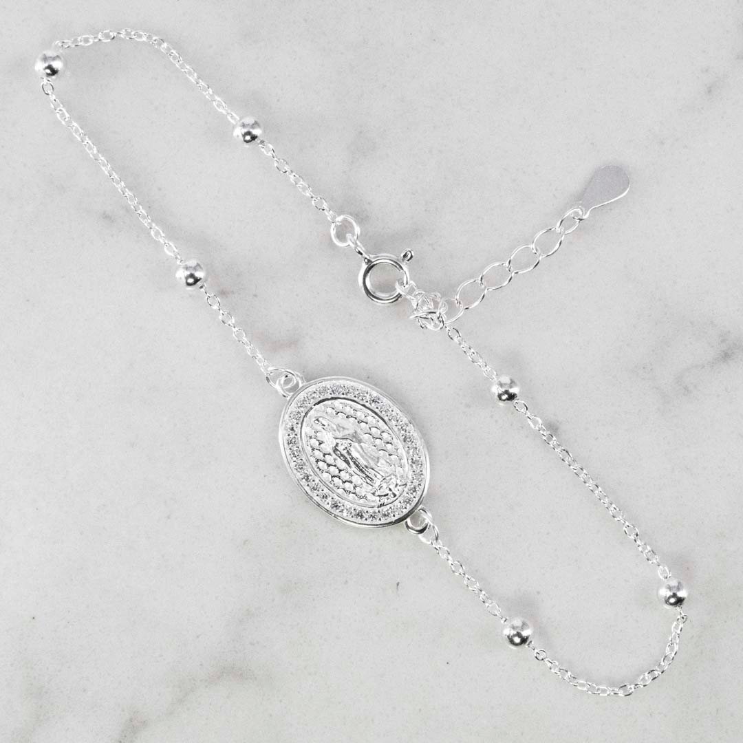 PULSERA MILAGROSA JUEGO BALIN 3MM-18CM