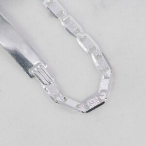 PULSERA ESCALERA PLANA X TALLADA 2MM-19CM