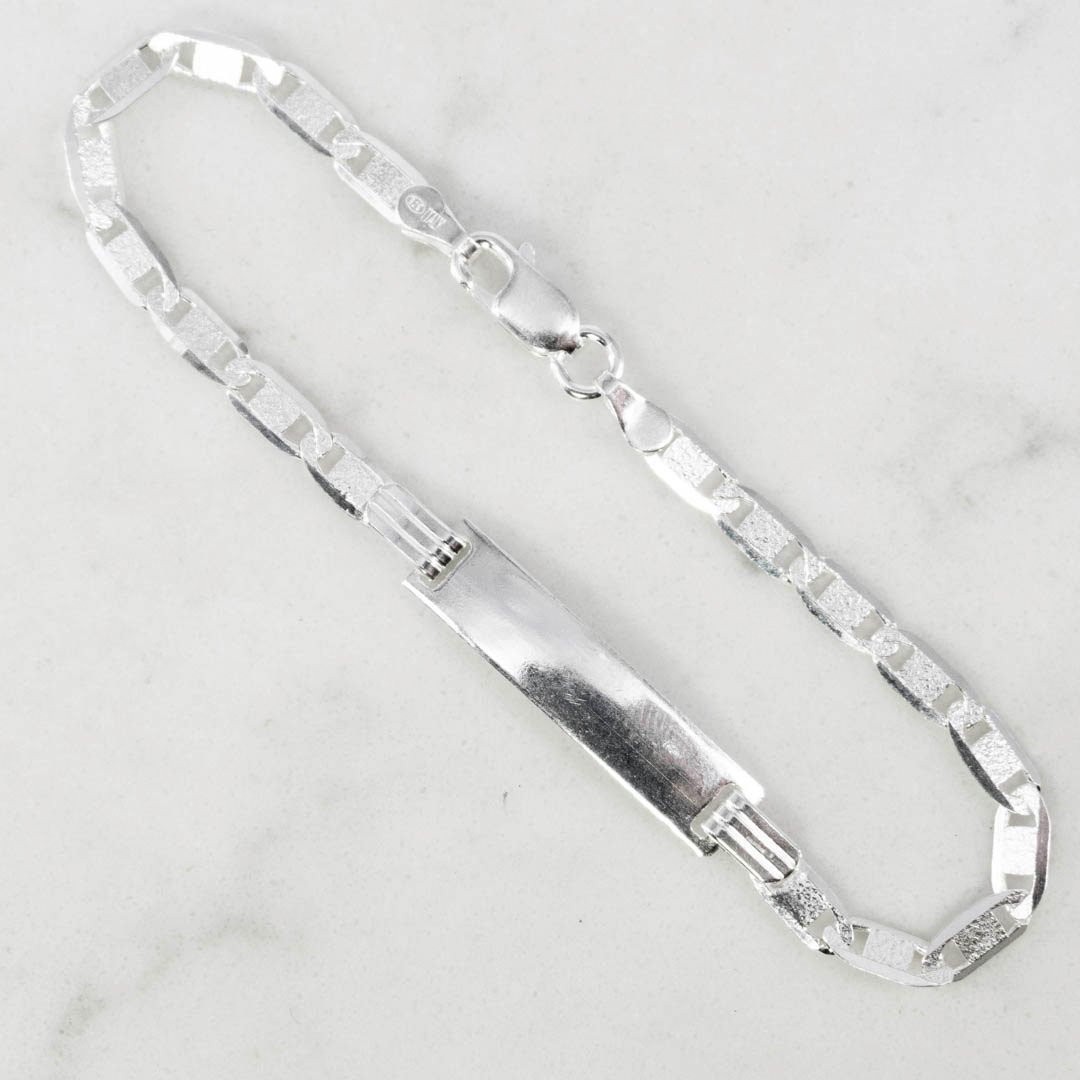 PULSERA ESCALERA PLANA X TALLADA 2MM-19CM