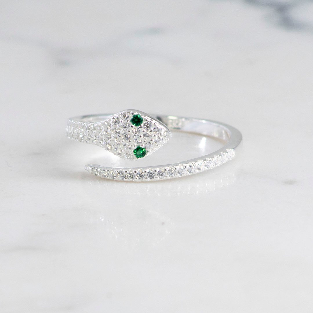 ANILLO CRUZADO CIRCON