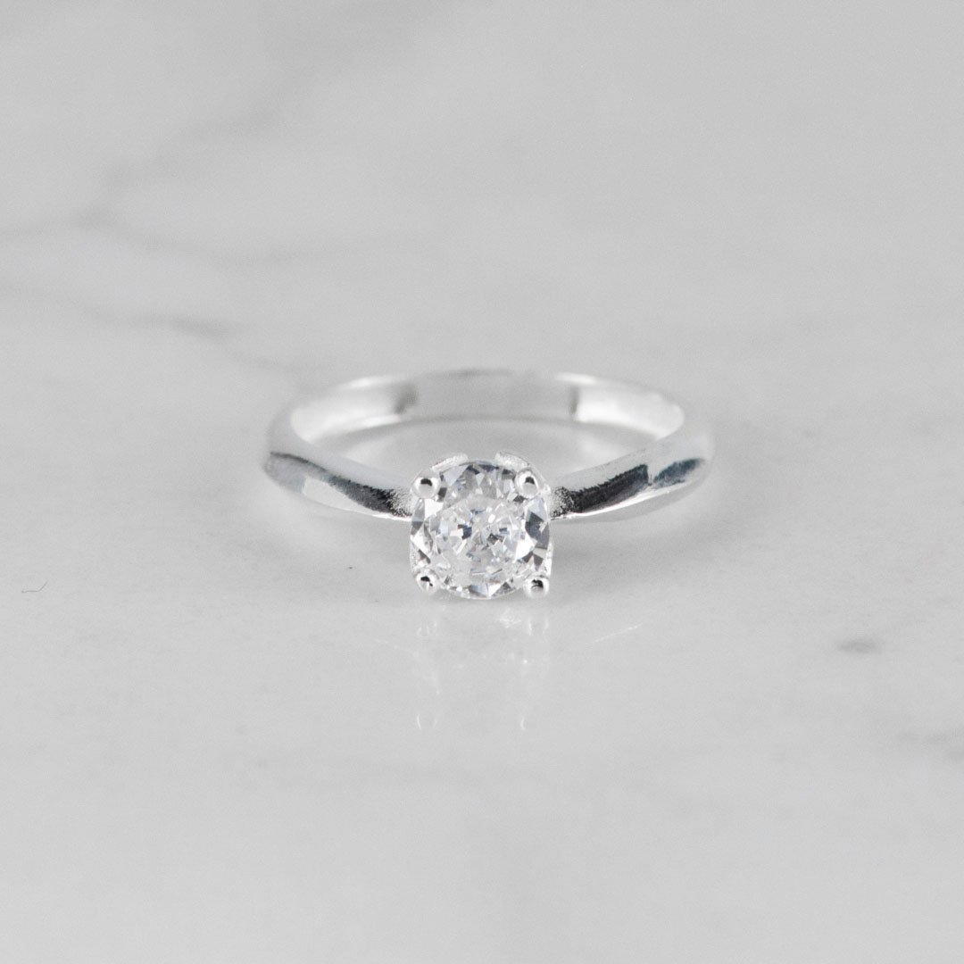 ANILLO SOLITARIO CIRCON