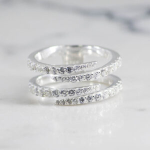 ANILLO CLAVO DOS BANDAS