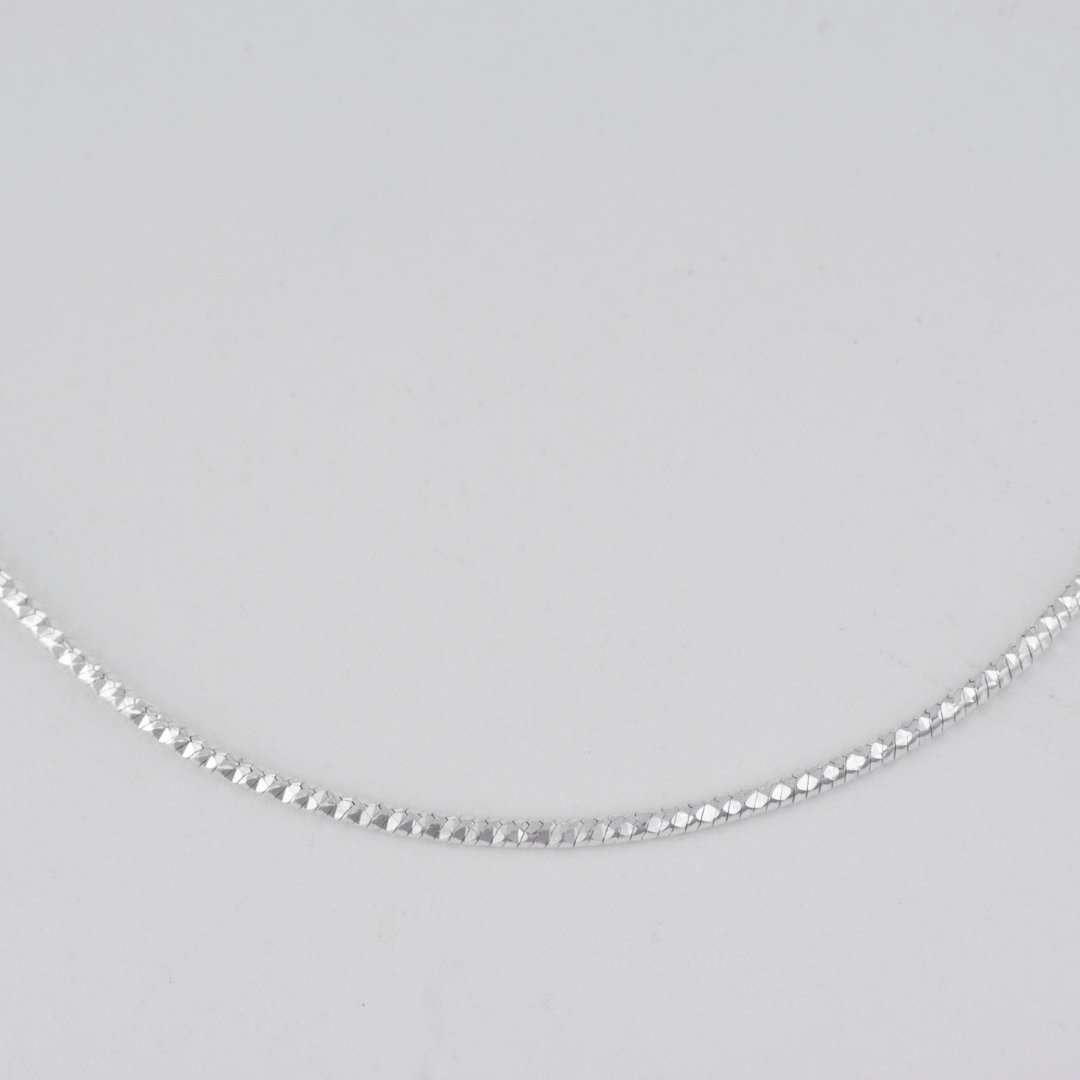 CADENA COLA DE RATON TALLADA 1MM-40CM