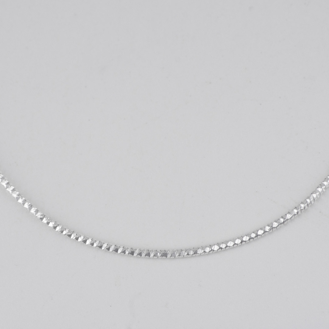 CADENA COLA DE RATON TALLADA 1MM-40CM