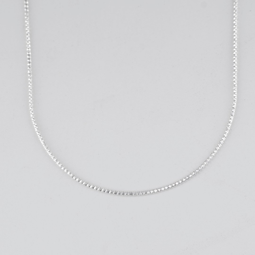 CADENA COLA DE RATON TALLADA 1MM-40CM