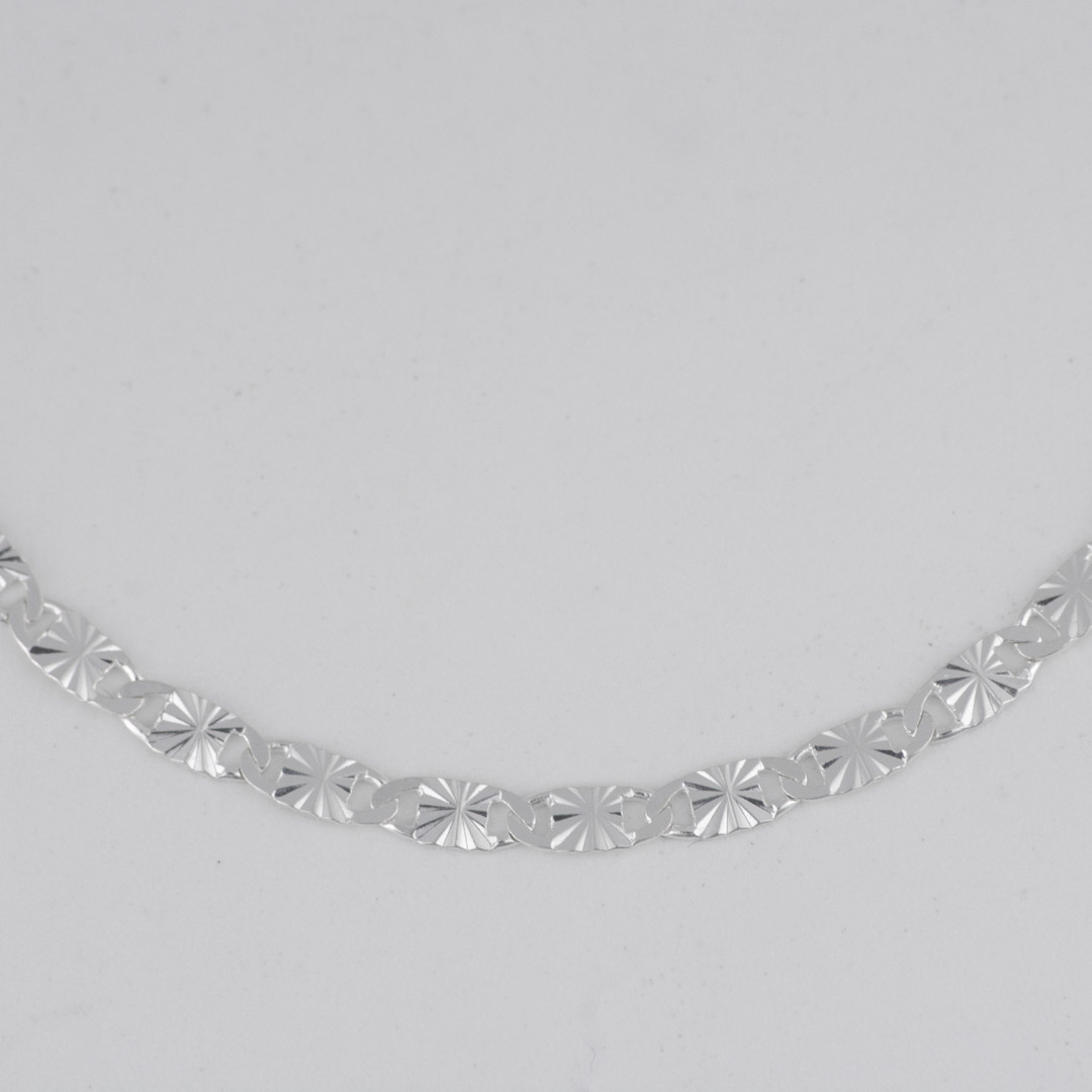 CADENA ESCALERA DIAMANTADA DESTELLO 2.5MM-45CM