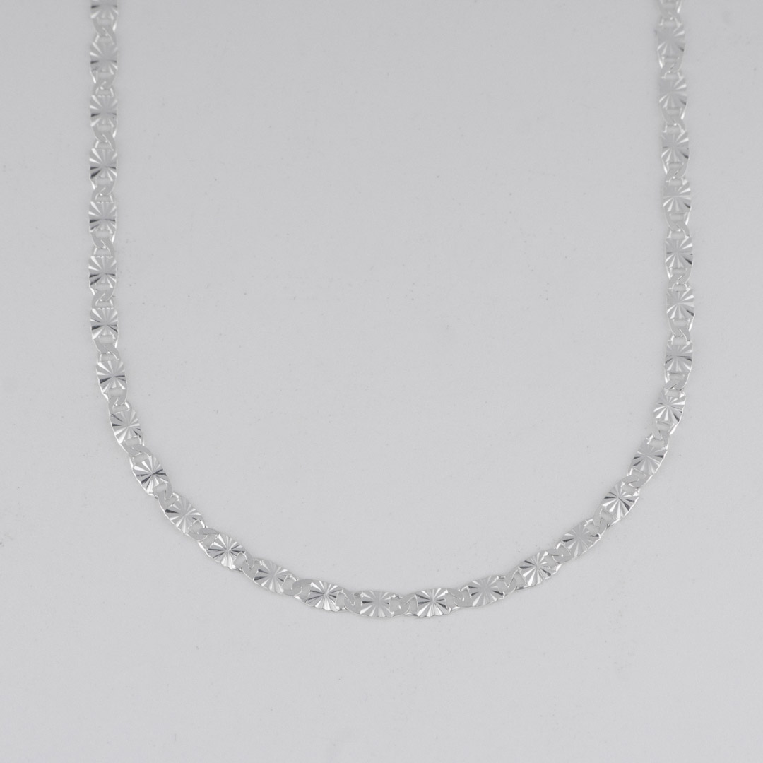 CADENA ESCALERA DIAMANTADA DESTELLO 2.5MM-45CM