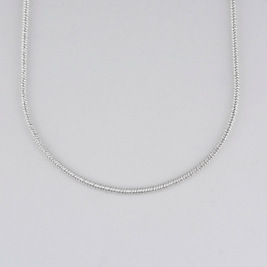 CADENA COLA DE RATON DIAMANTADA 1.5MM-45CM