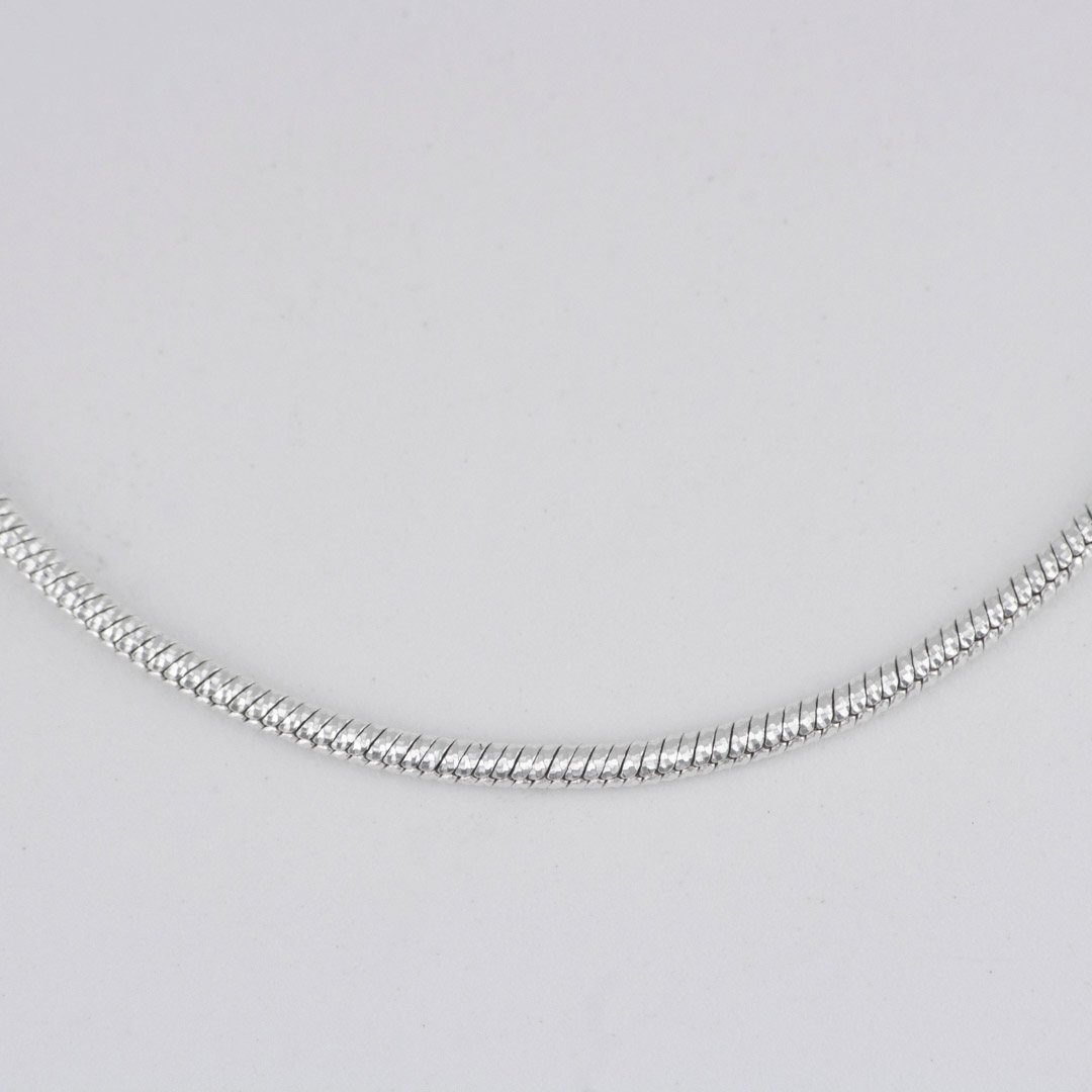 CADENA COLA DE RATON DIAMANTADA 1.5MM-45CM