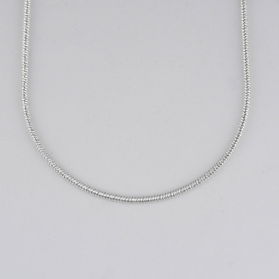 CADENA COLA DE RATON DIAMANTADA 1.5MM-45CM