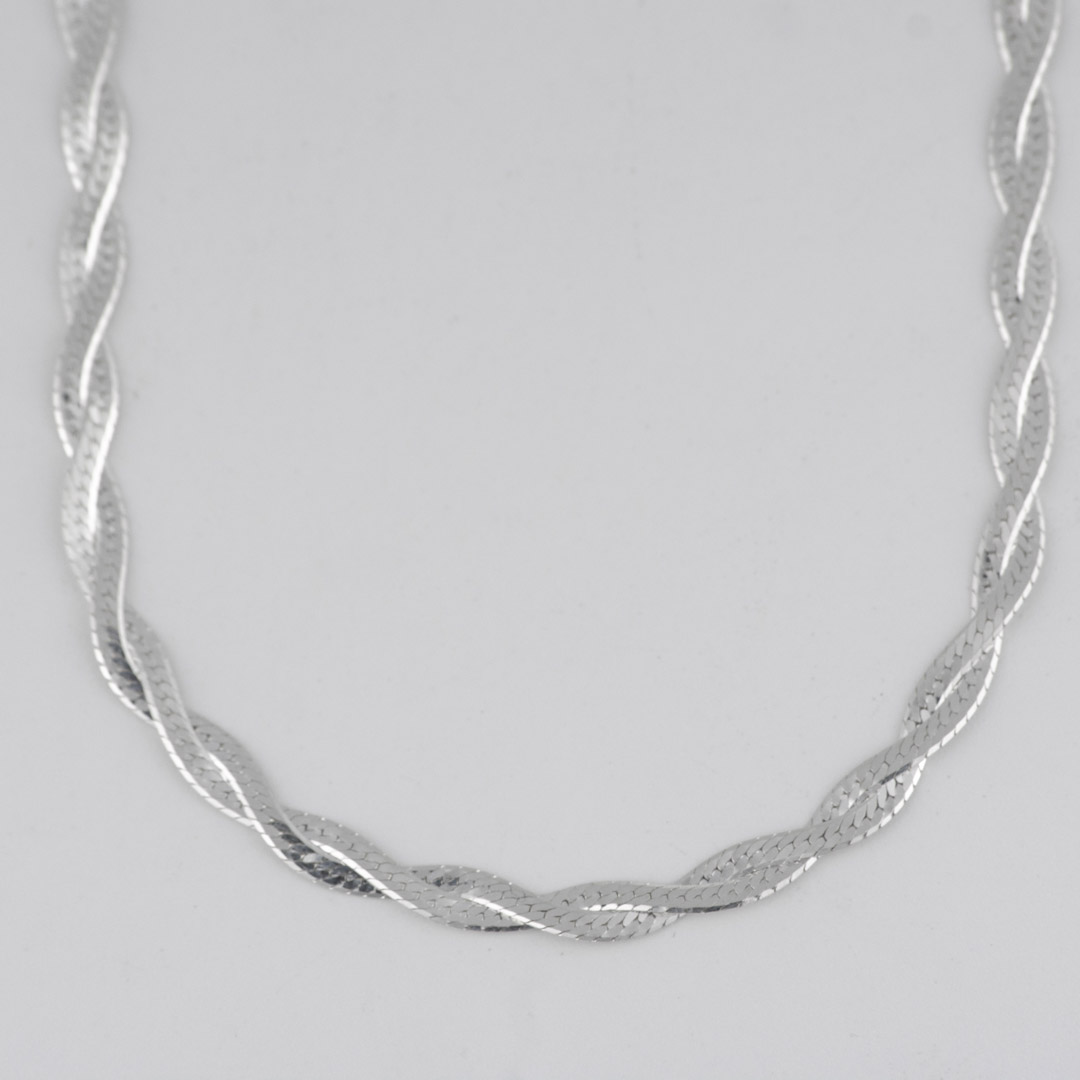 CADENA TRENZADA 3MM-45CM