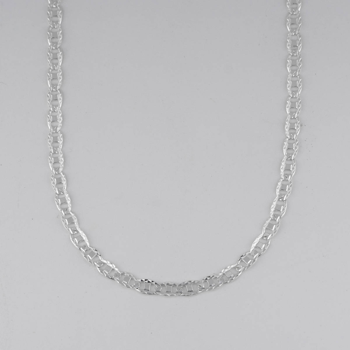 CADENA ESCALERA PLANA DIAMANTADA 3.5MM-60CM