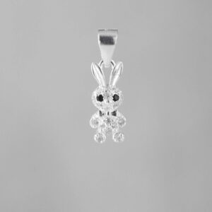 DIJE CONEJO CIRCONES