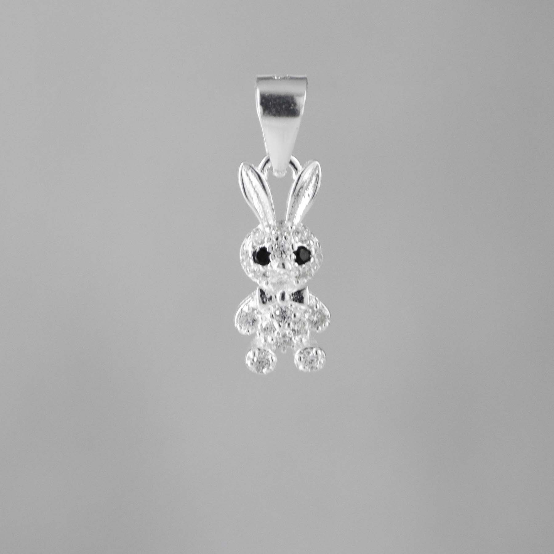 PZ26930 - DIJE CONEJO CIRCONES DIJE CONEJO CIRCONES