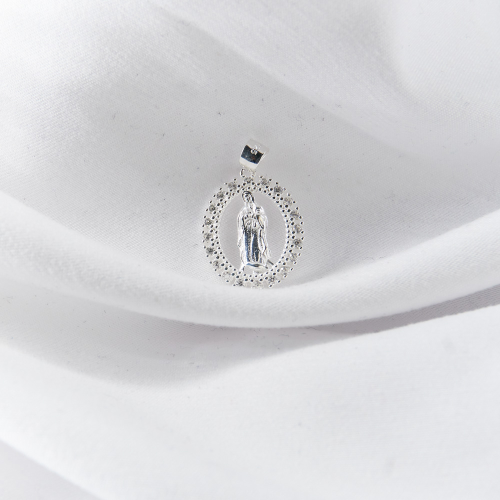 DIJE MILAGROSA CIRCONES SILUETA