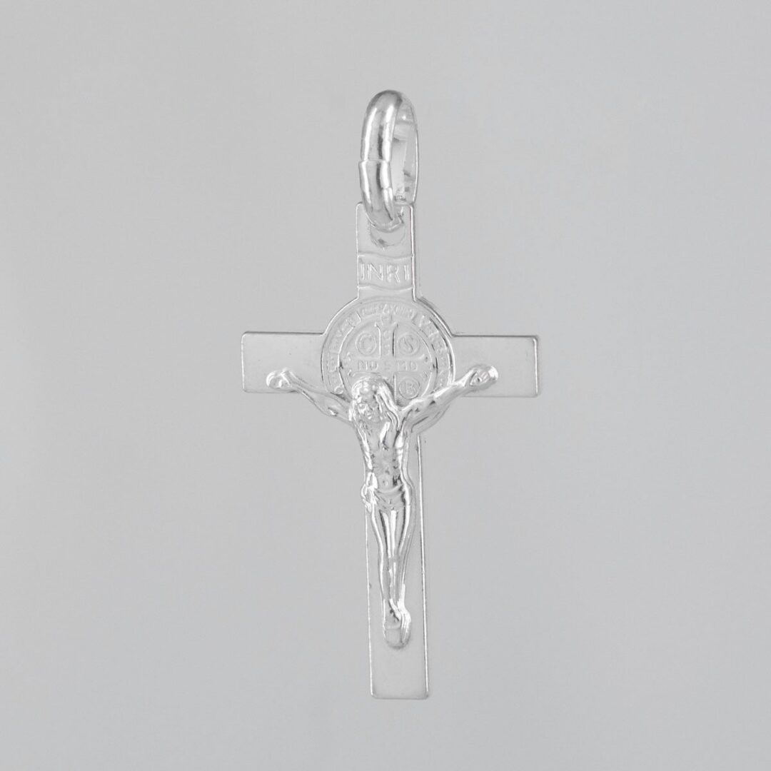 DIJE CRUZ CRISTO SAN BENITO MEDIANO