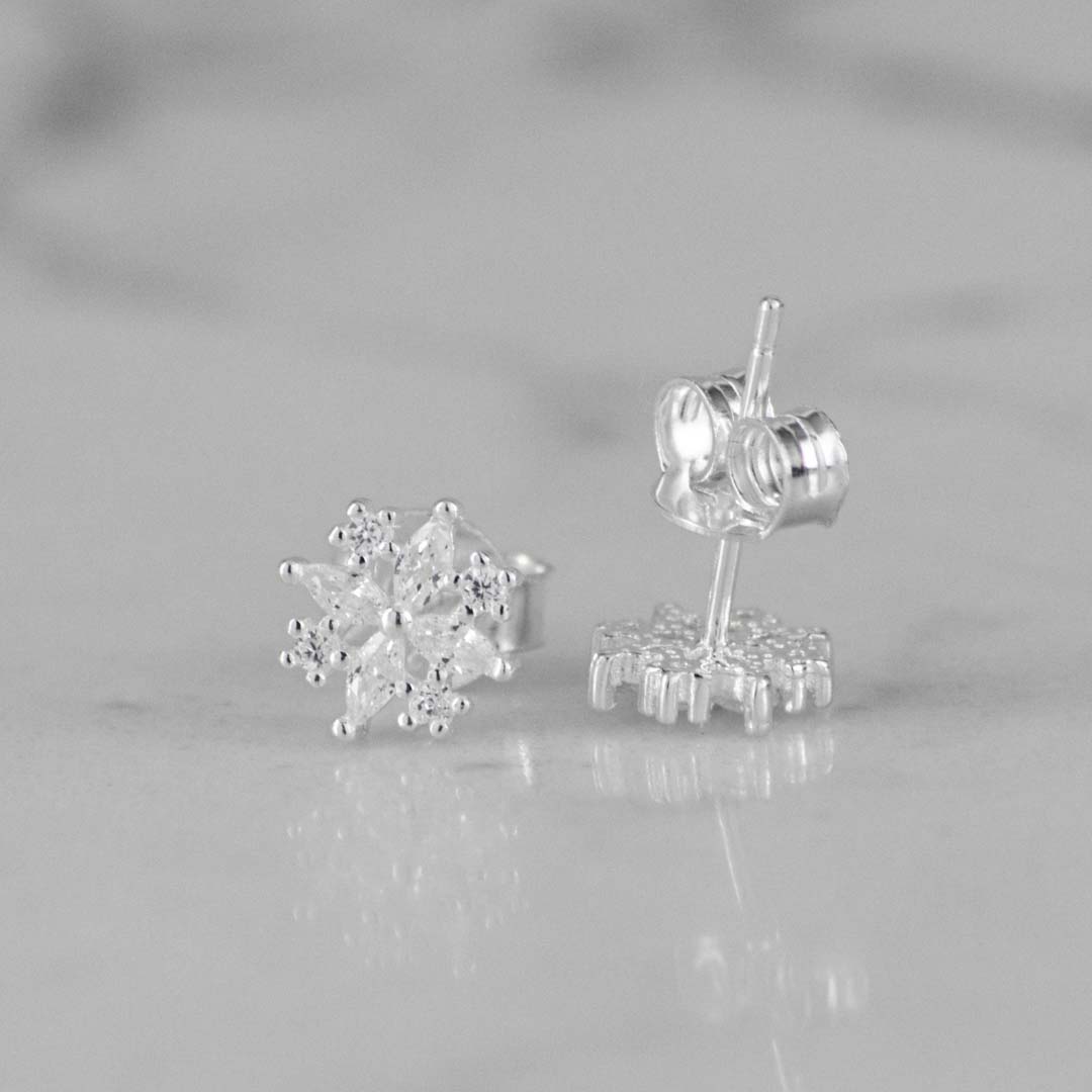 TOPO FLOR CRISTALES 4 PETALOS