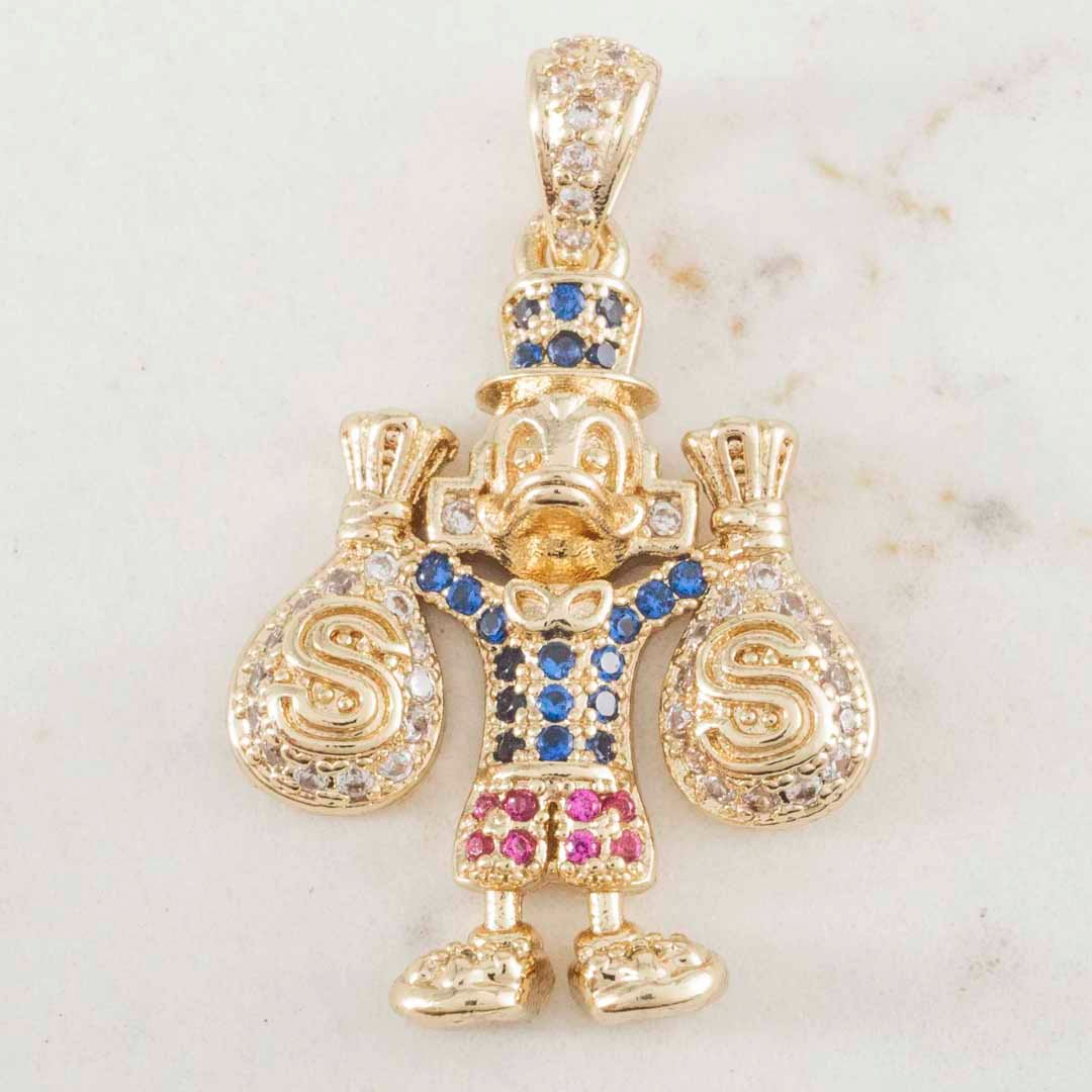 DIJE TIO RICO 22mm x 17mm